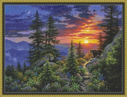 The Cross Stitch Studio From the Ashes printed cross stitch chart