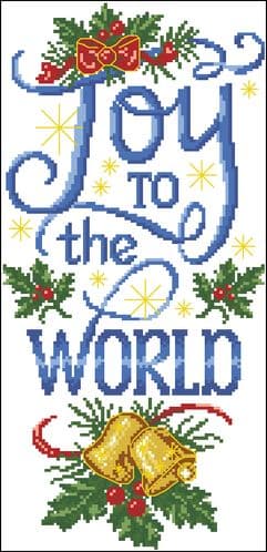 Ursula Michael Joy to the World cross stitch chart
