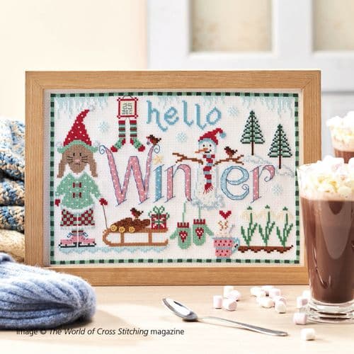 Winter Sampler WOXS Issue 314 Christmas 2021 project pack